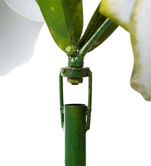 Flower Orchid Garden Stake