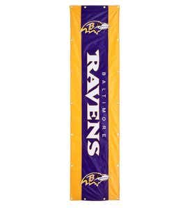 NFL Team-Themed Column Wraps - Baltimore Ravens