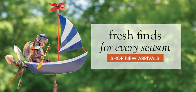 Image of Recycled Metal Boating Dragon Whirligig. fresh finds for every season SHOP NEW ARRIVALS