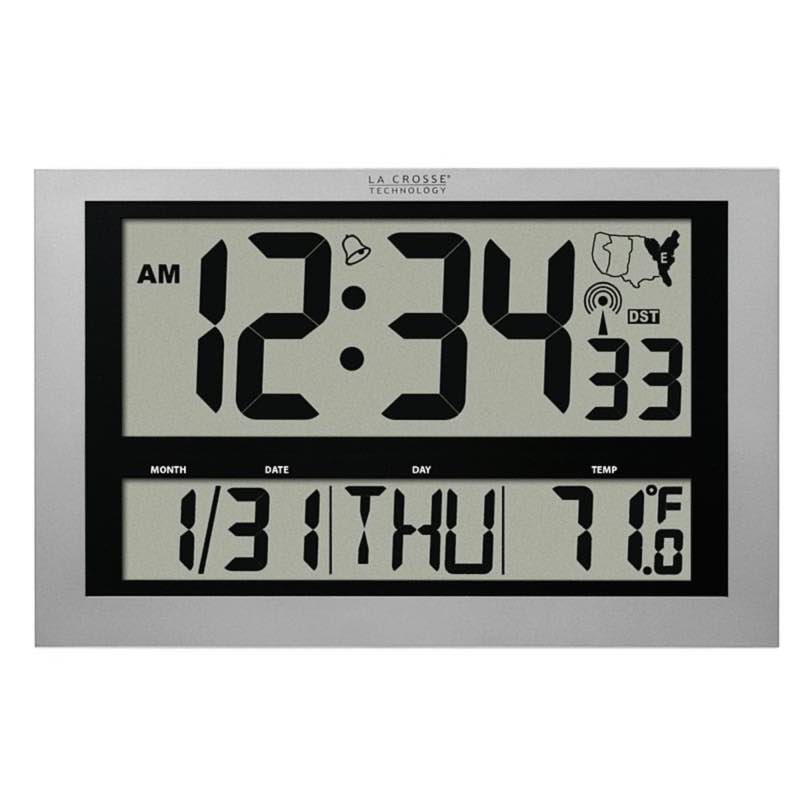 La Crosse® Technology Large Atomic Digital Clock