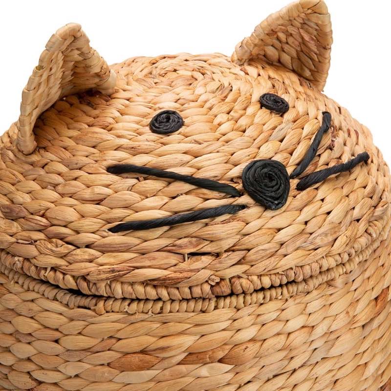 Woven Cat Storage Basket