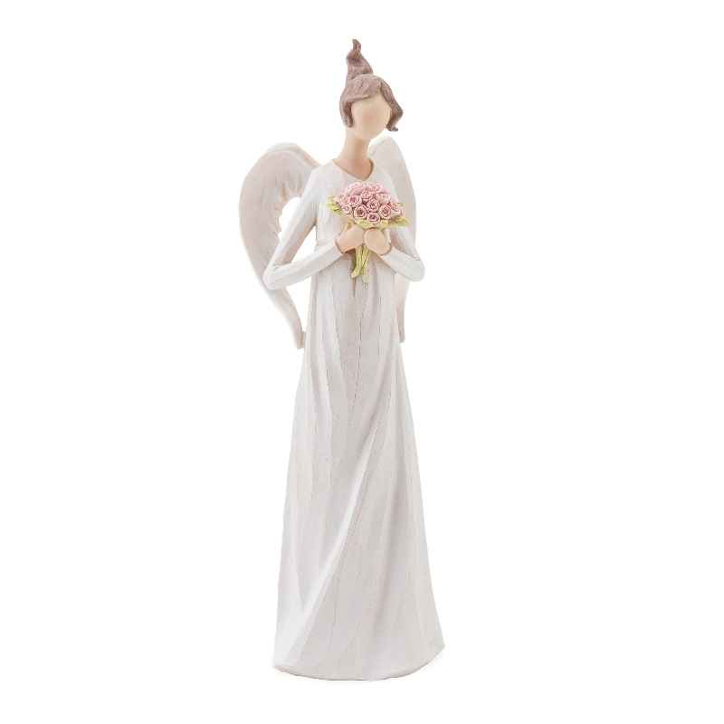 Angel with Flowers Statue