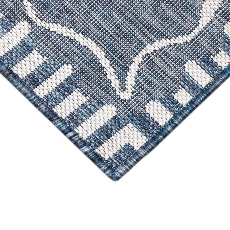 Navy Dragonfly Rug  5W x 8'L