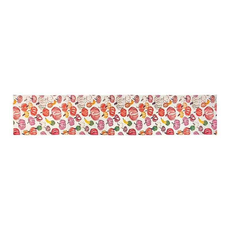 Colorful Pumpkins Table Runner