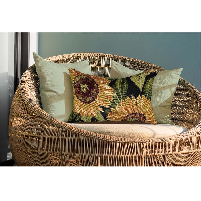 Sunflowers Lumbar Pillow (18