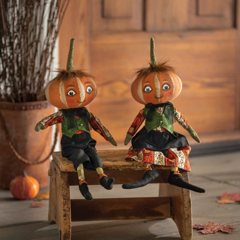 Kermit Pumpkin Head Doll