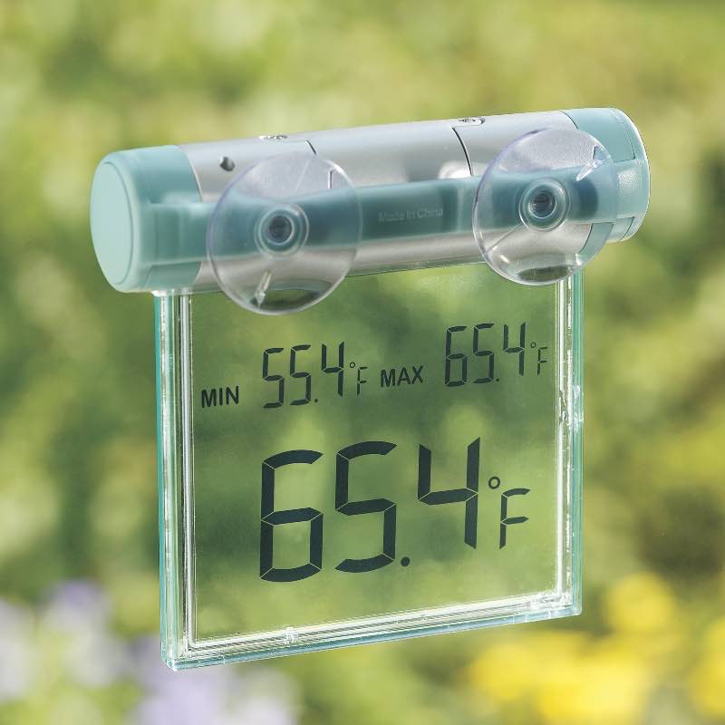 thumbnail image 2 of Vermont Copper Dial Thermometer - Living Finish Weather Instrument With Alarm 2 of 9