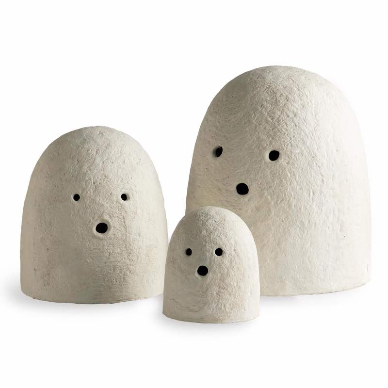 Set of 3 Outdoor/Indoor GRC Ghost Sculptures