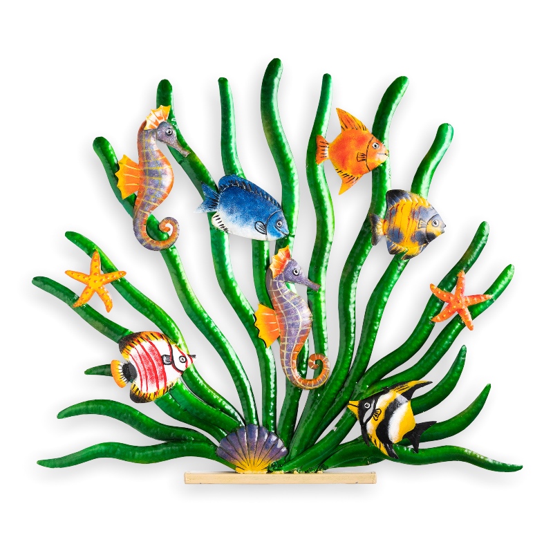 Aquatic Sealife Metal Wall Decor