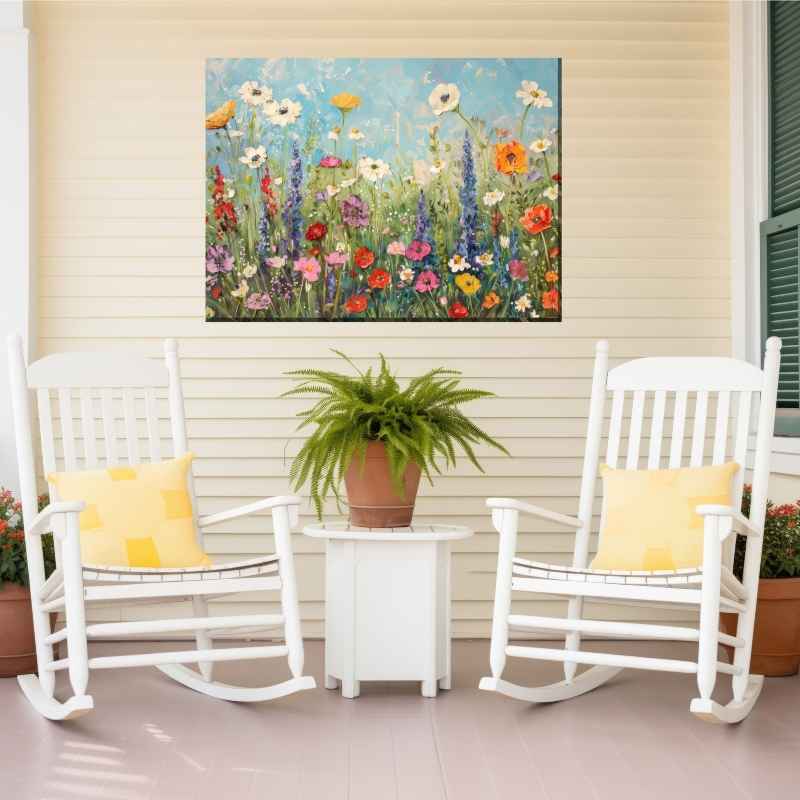 Waterproof Canvas Art - Flourishing Field