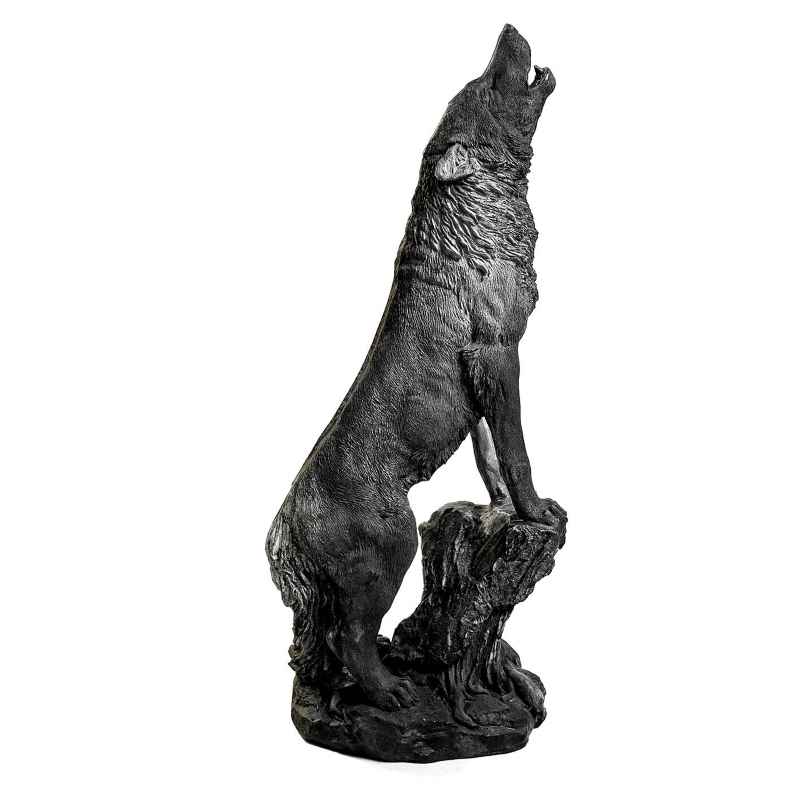 Wolf Howling Statue
