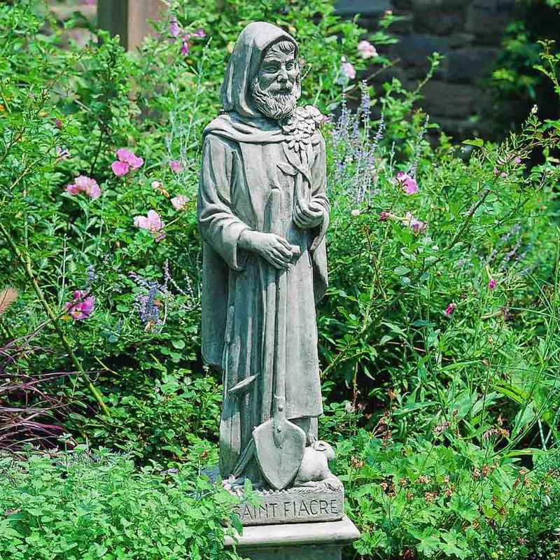 St. Fiacre Cast Stone Statue, 29