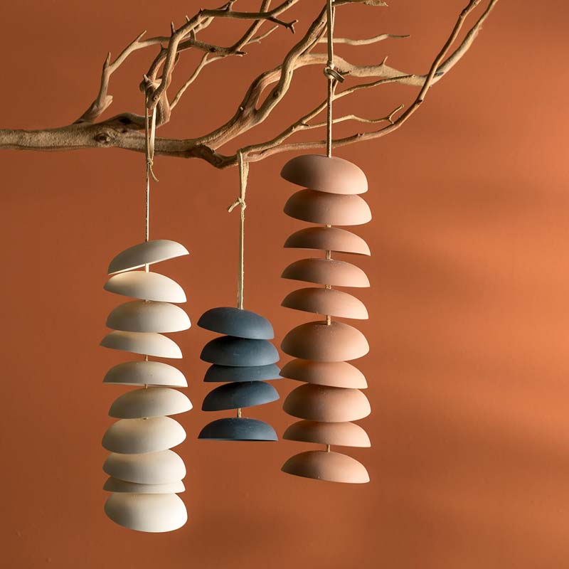 Carillons en tube en céramique artisanale HomeSense