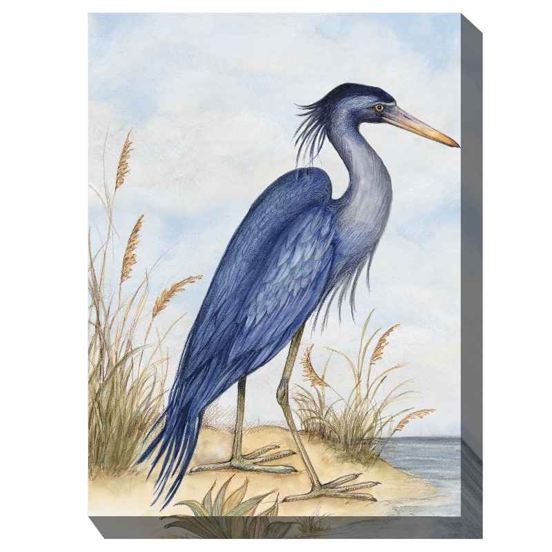 Waterproof Canvas Art - Great Blue Heron