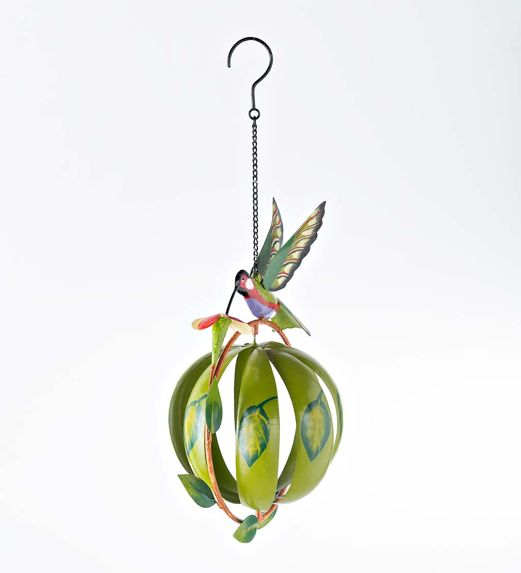 Handcrafted Hanging Hummingbird Wind Spinner