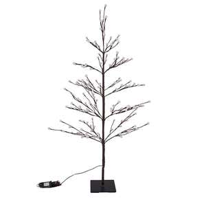 Small Lighted Mini Globe Tree, 4'H with 160 Lights