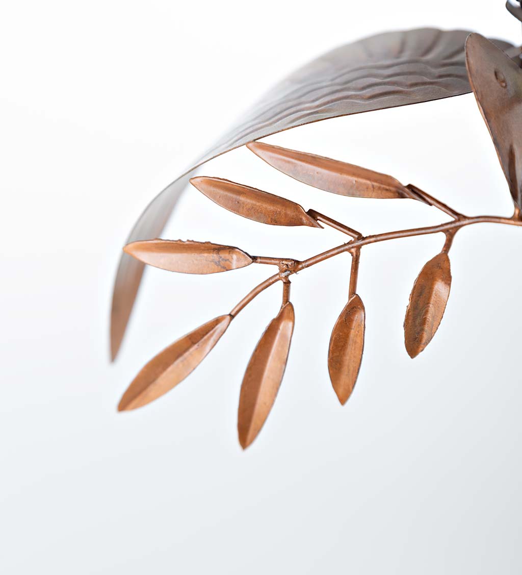 Copper Dove Hanging Ornament