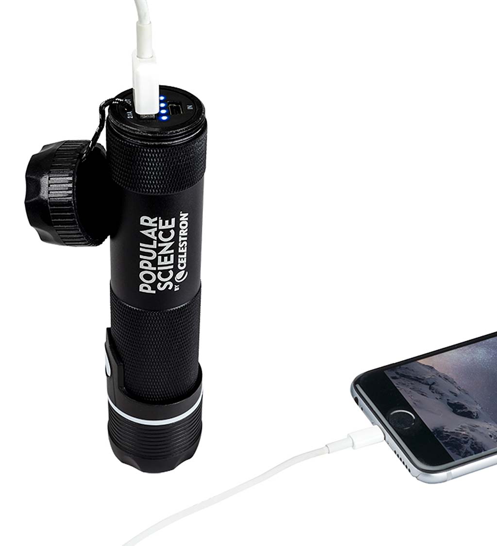 3-in-1 Thermotorch: Flashlight, Hand Warmer and Phone Charger