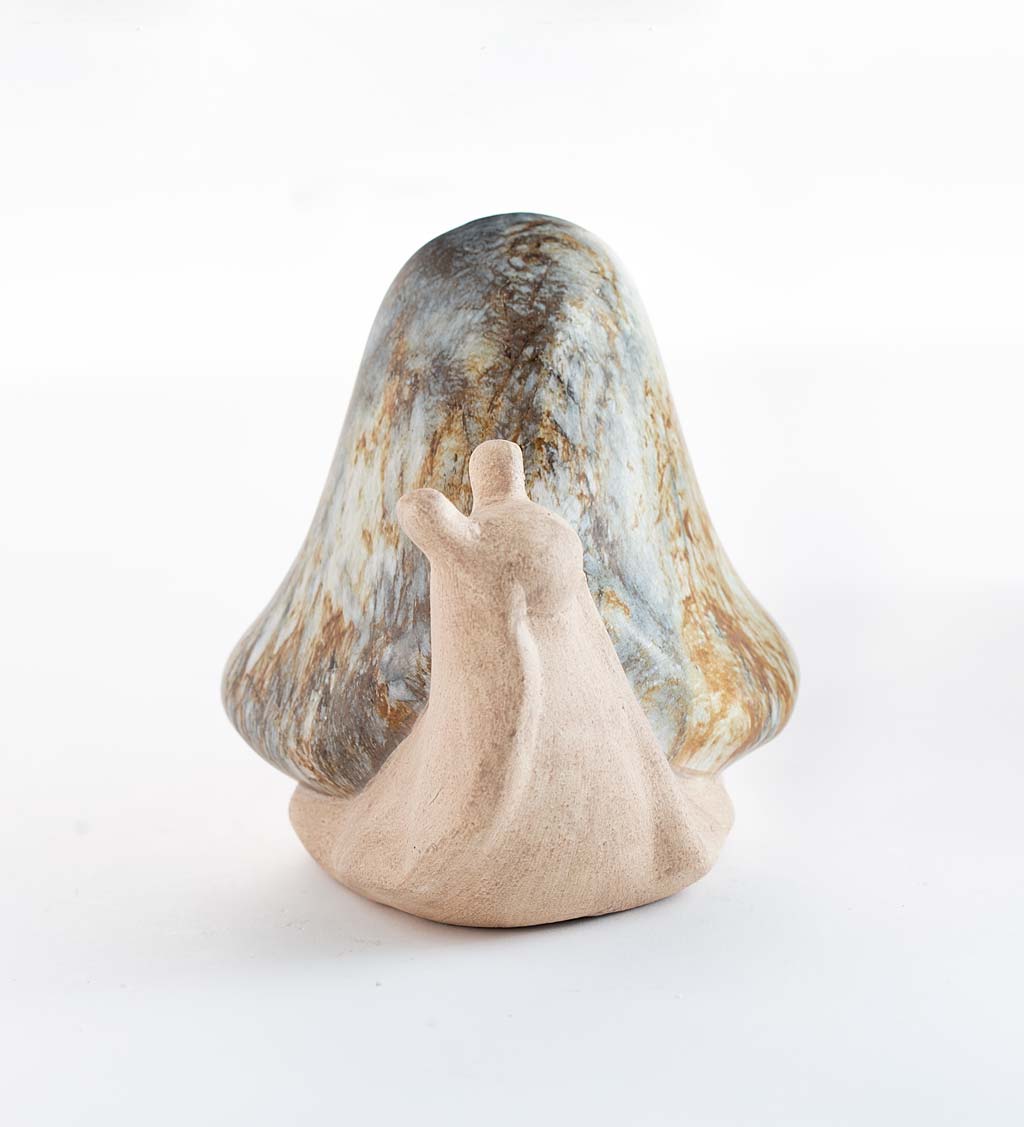 Ceramic Snail Sculpture