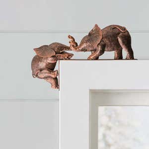 Metal Elephants Door Crawler