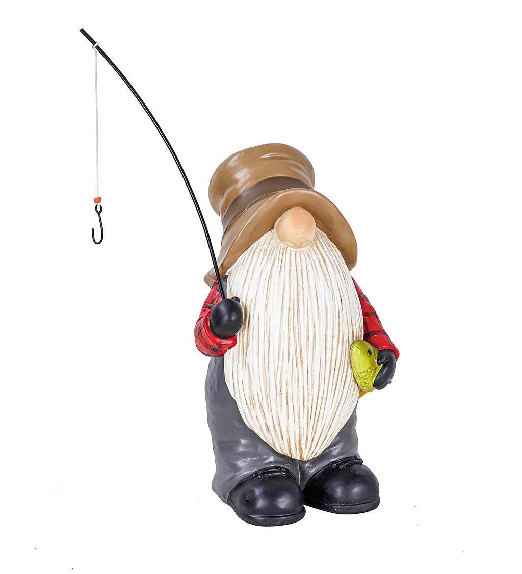 Fishing Gnome Statue