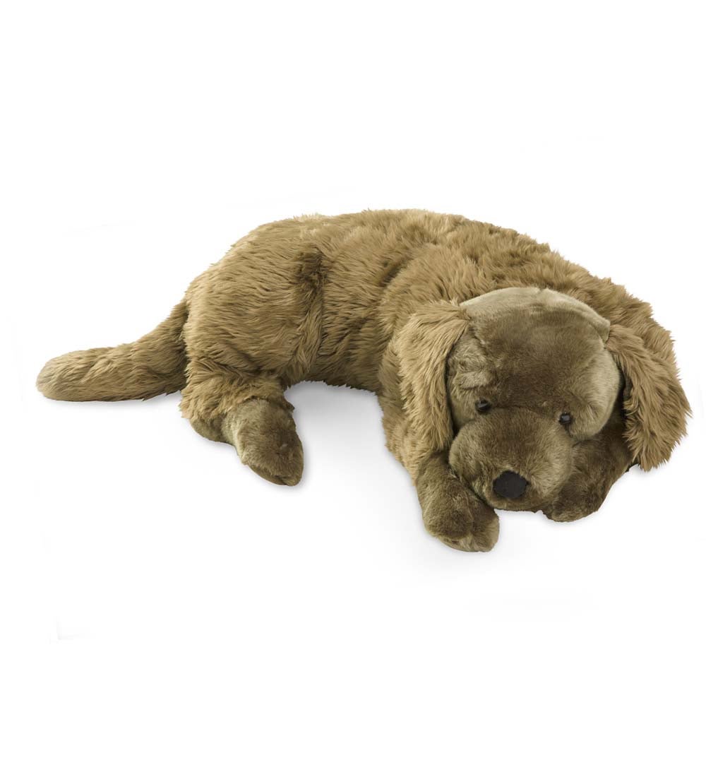Labrador Retriever Plush Cuddle Animal Body Pillow swatch image