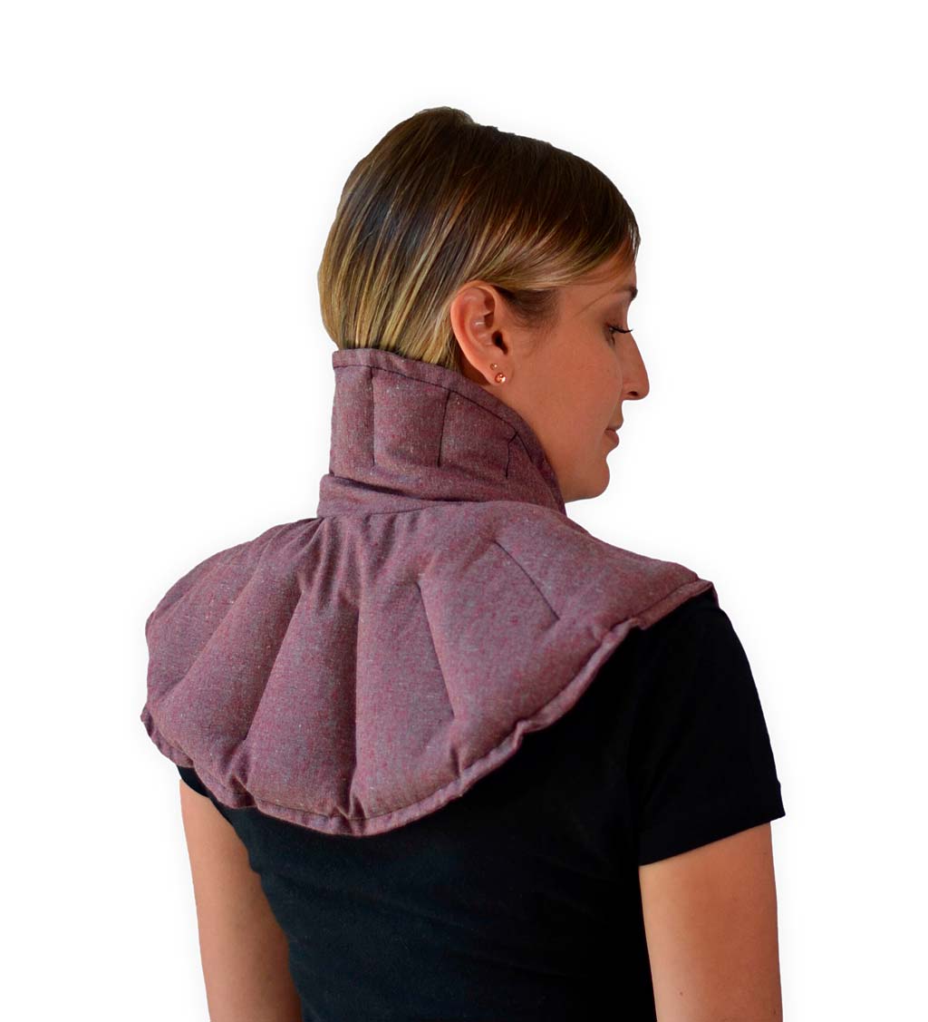 Organic Hemp and Herb Warming/Cooling Neck and Shoulder Wrap
