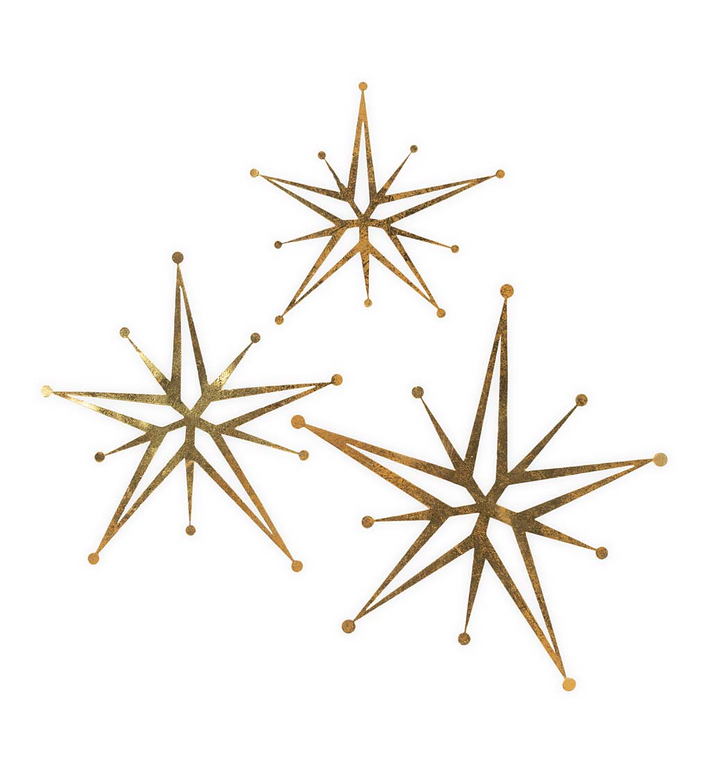 Gold Stars, Sets of 3