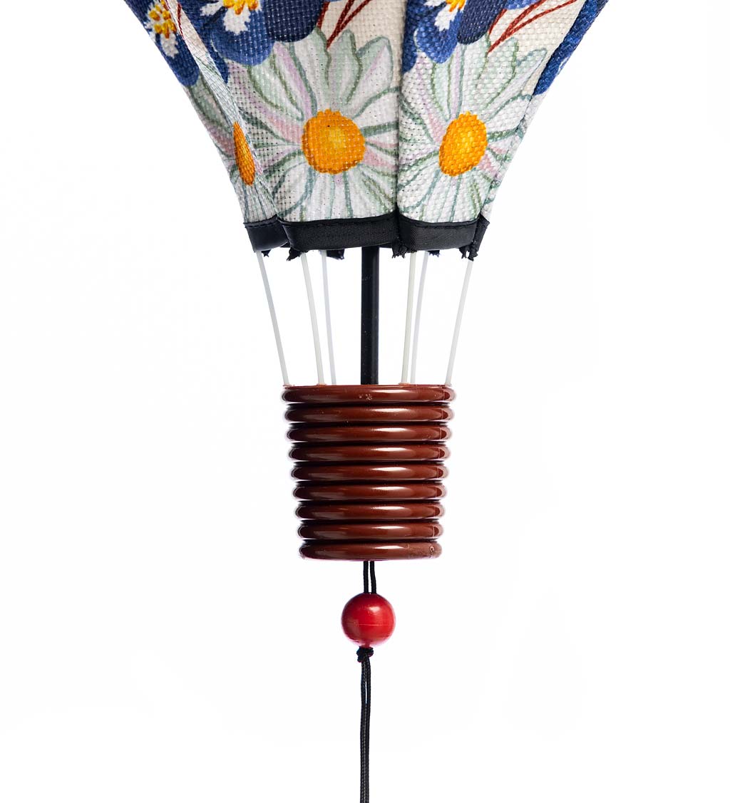 Fabric Floral or Sunflower Solar-Powered Balloon Twirler
