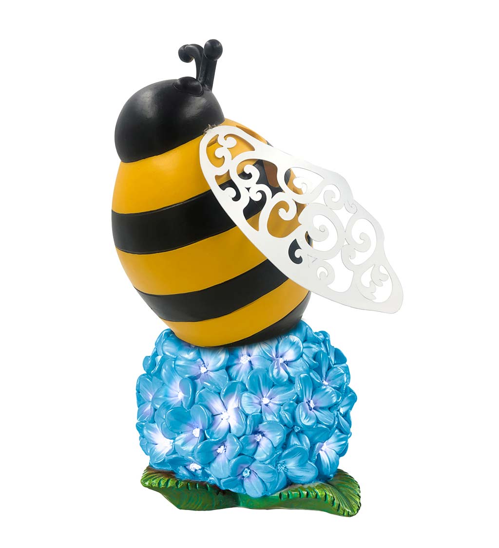Solar Bug Zapper Garden Statue swatch image
