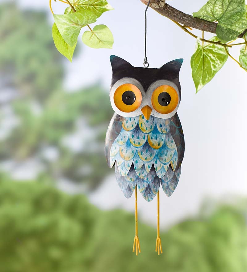 Bluebell the Metal Owl Bell