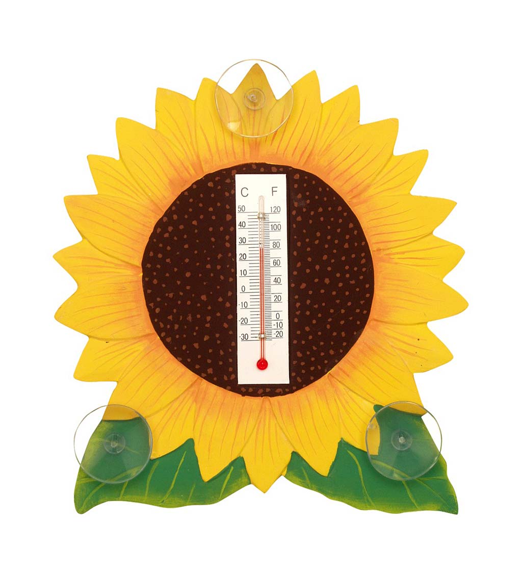 Sunflower Thermometer