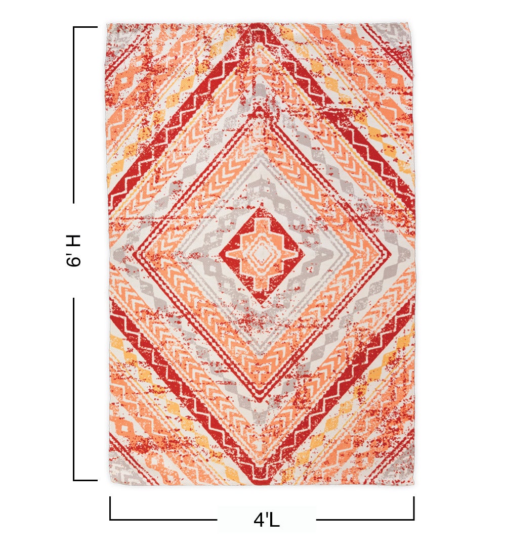 Indoor/Outdoor Washable Rug, 4' x 6' swatch image