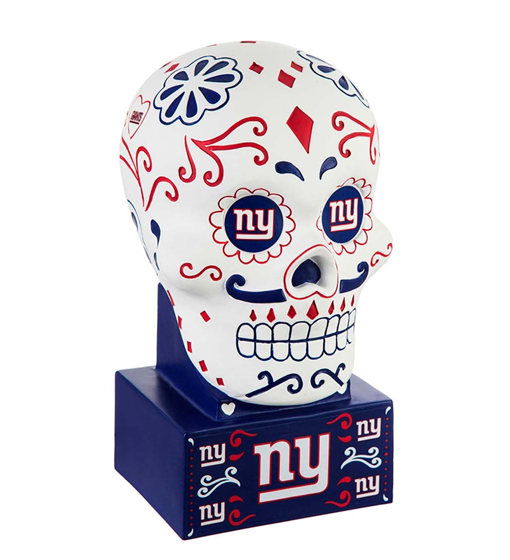 New York Giants Sugar Skull Statue
