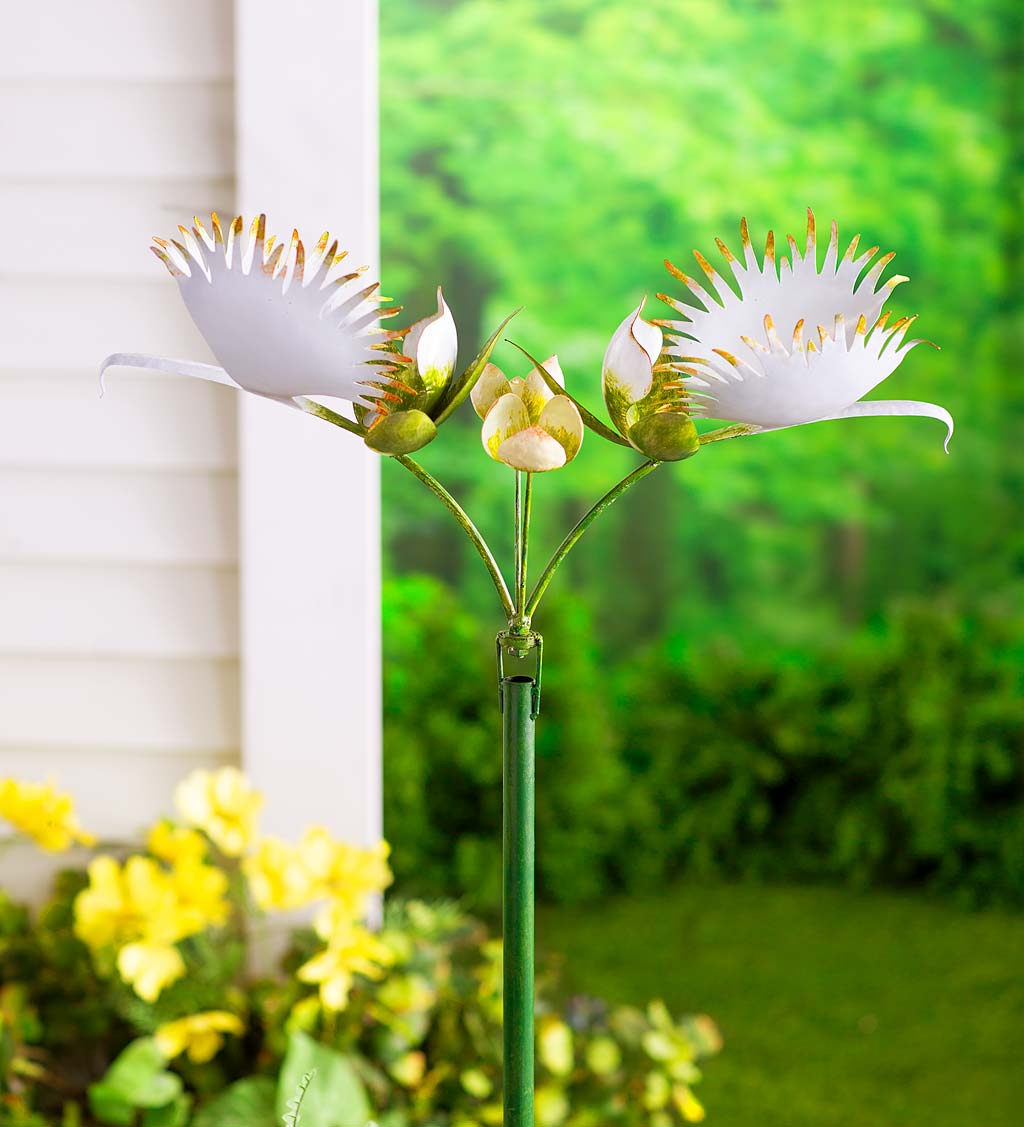 Dove Orchid Garden Stake