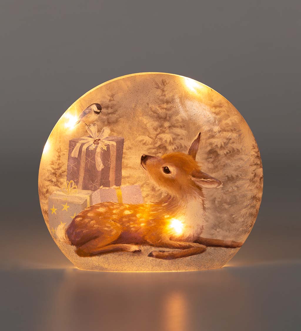 Baby Deer Lighted Accent