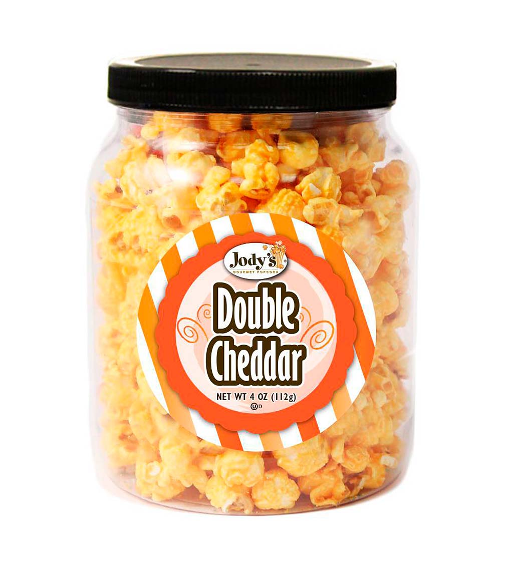 Gourmet Popcorn in Funfetti, Chocolate Drizzle, Christmas Candy or Double Cheddar Flavor swatch image