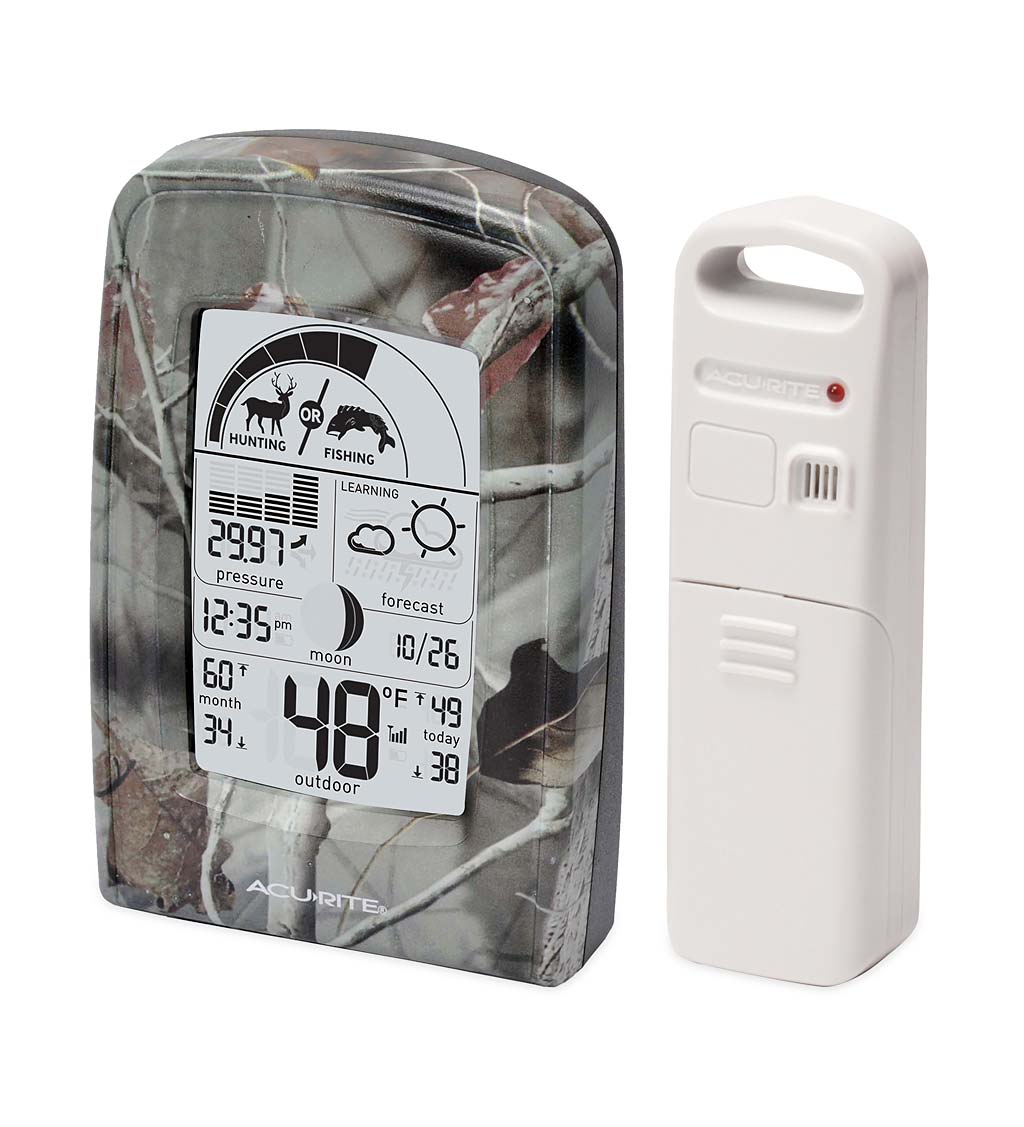 AcuRite Sportsman's Weather Station with Hunting and Fishing Activity Meter