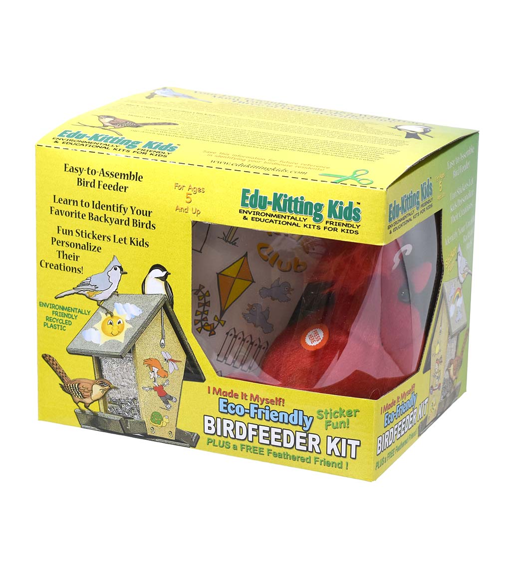 Eco-Friendly Bird Feeder Kit for Younger Bird Watchers
