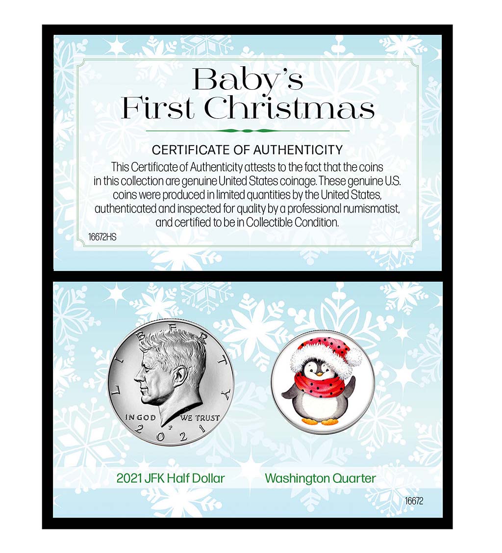 Baby's First Christmas Coin Collection