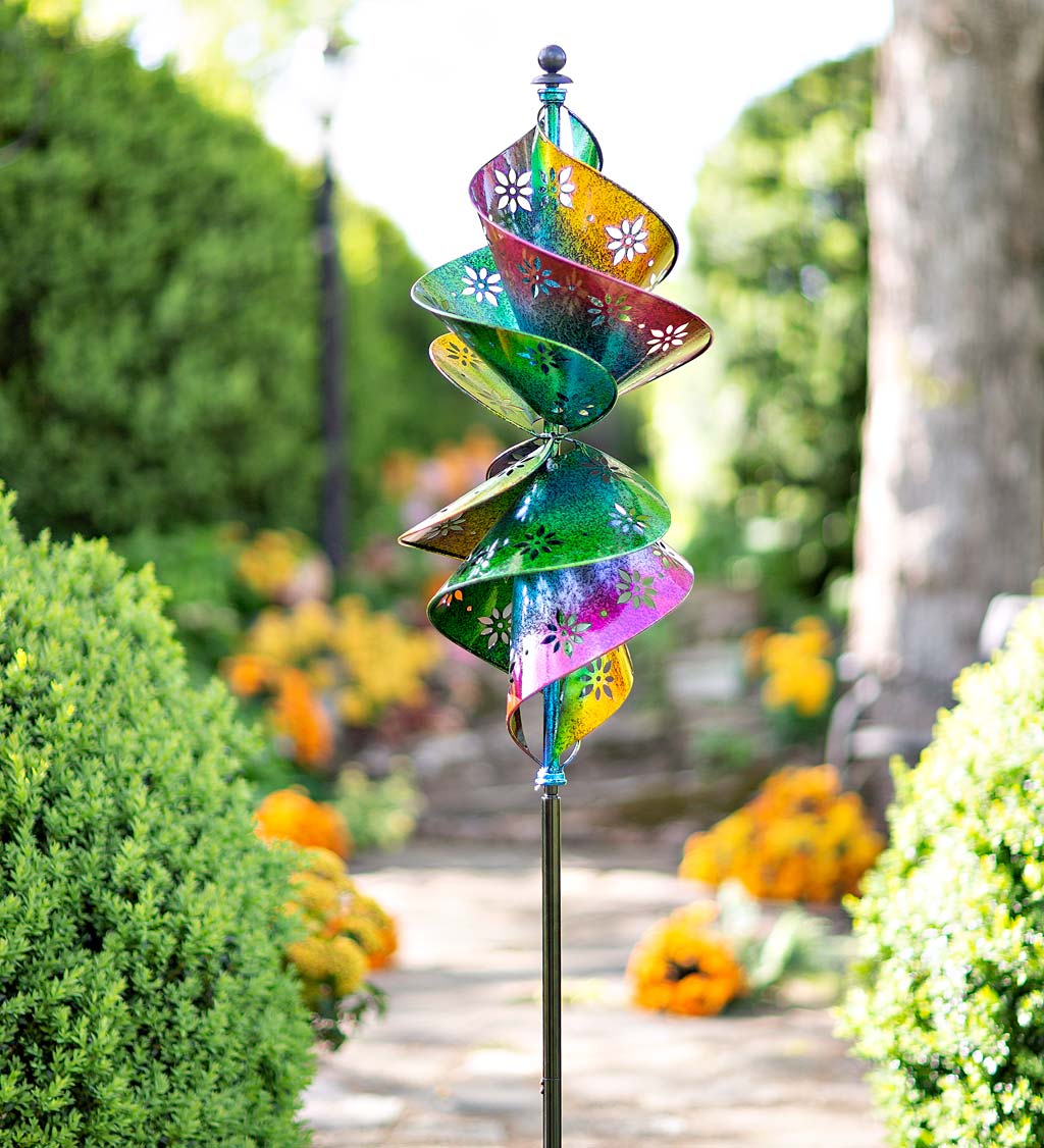 Colorful Spiral Wind Spinner