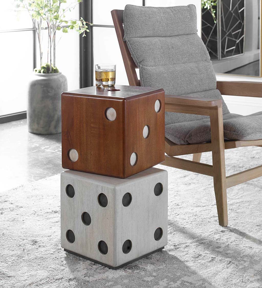 Giant Dice Accent Table