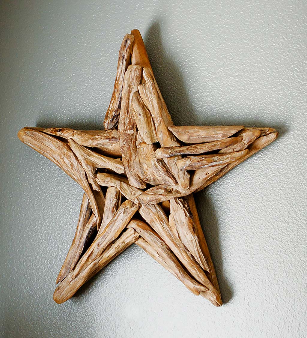 Driftwood Accent Stars
