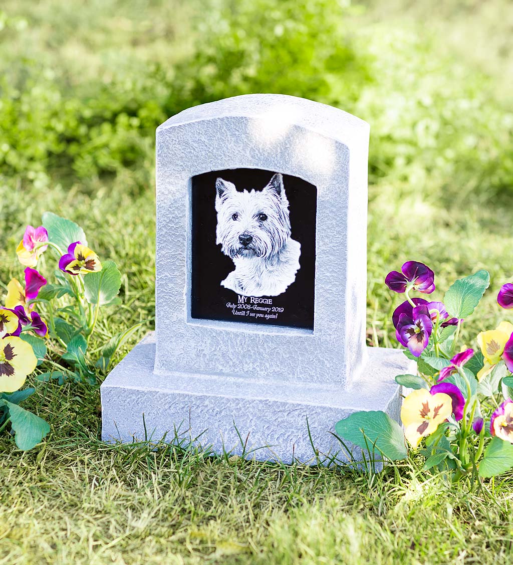 Personalized Small Pet Memorial with Image
