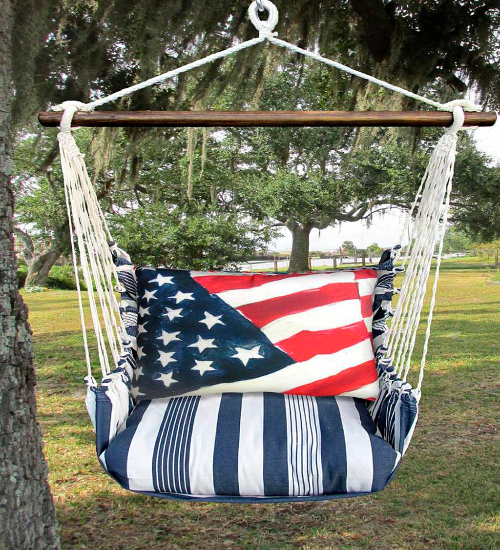 American Flag Hammock Swing