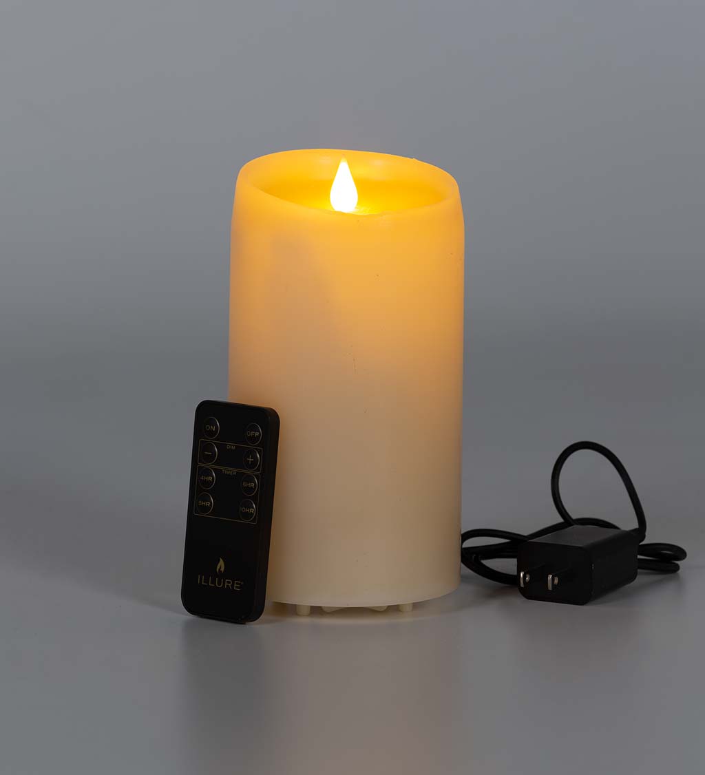 Remote-Operated Pillar Candle and Holiday Fragrance Oils
