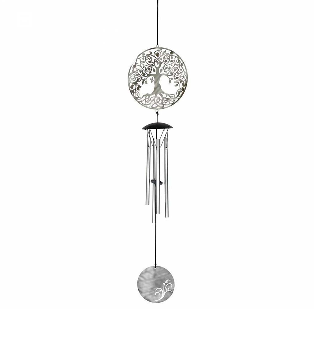 Filigree One with Nature Wind Chime