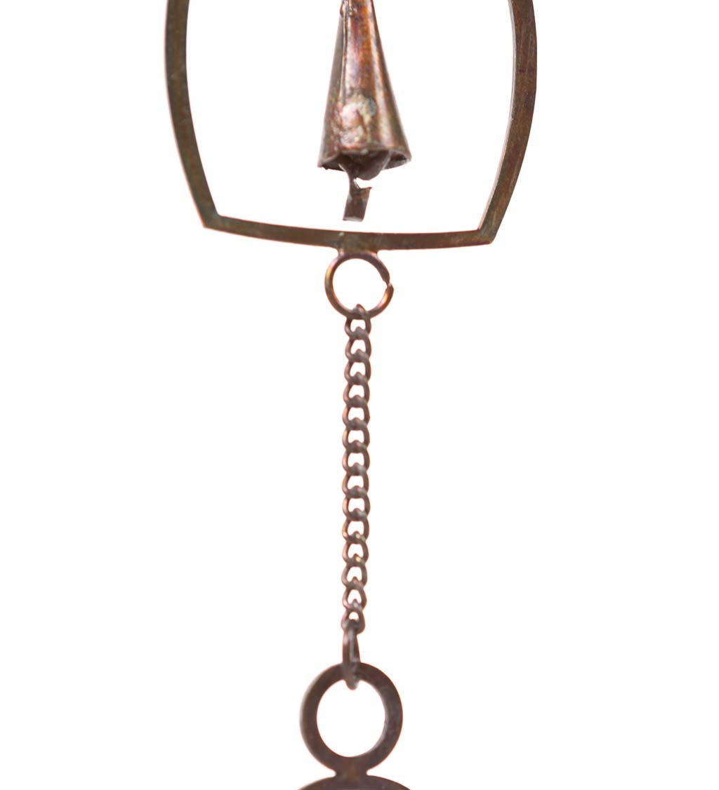 Copper-Colored Angels Wind Chime