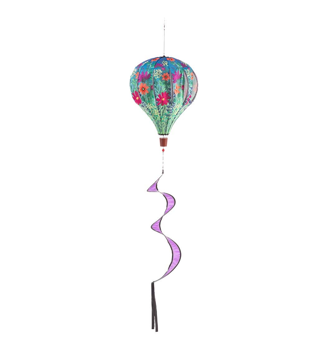 Fabric Butterfly & Flower Balloon Twirlers for Outdoors swatch image