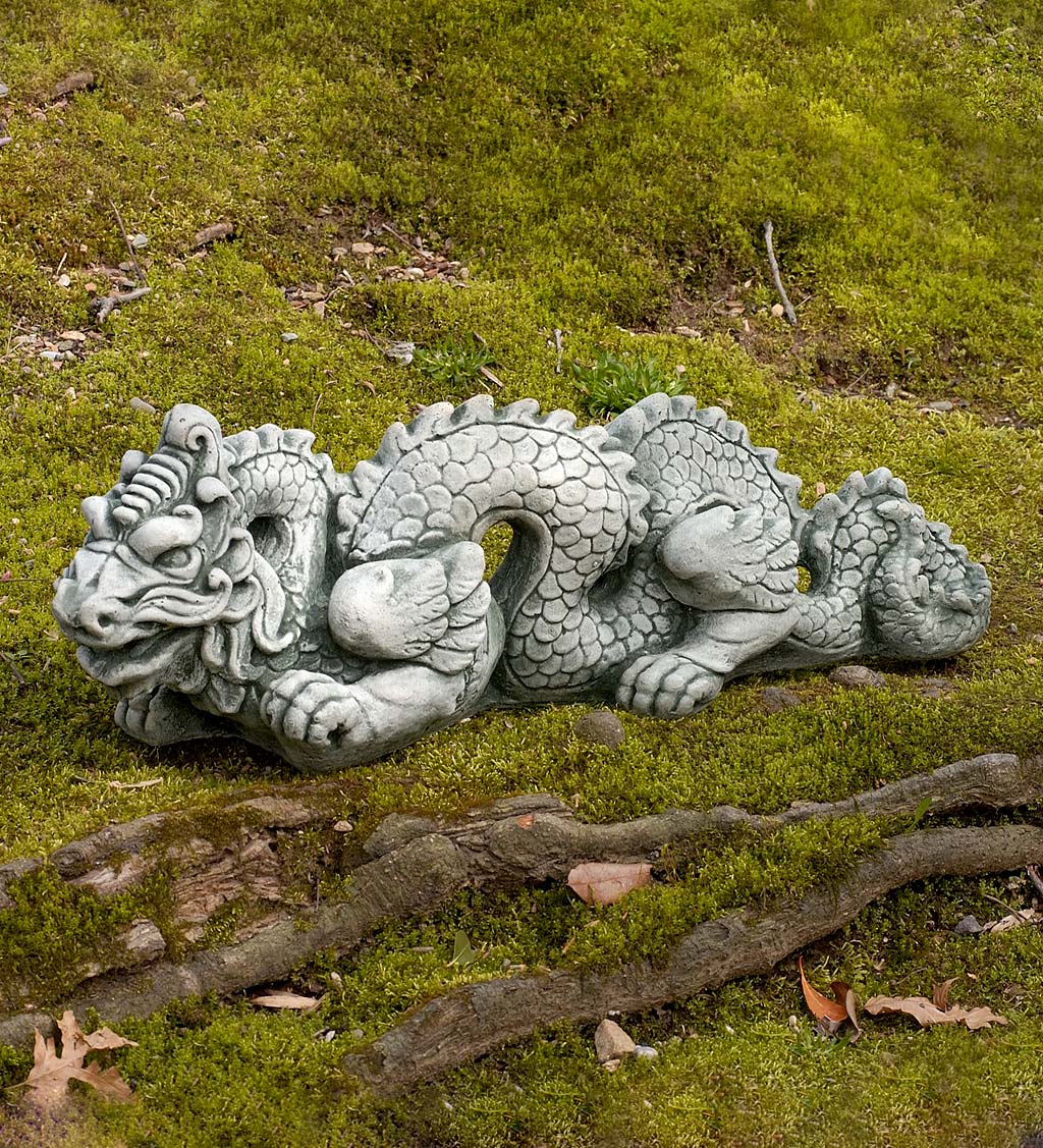 Stone Chinese Dragon Statuary